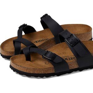 Birkenstock EUC Birkibuc Sandals Black size 36 (5 / 5.5)